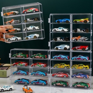 Factory Wholesale Custom Design Clear Aluminum Modern Furniture Style Silk-Screen Printed Customizable Car Model <b>Display</b> <b>Cases</b> - Product Image 3