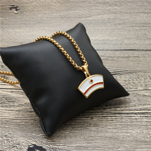 <b>Nurse</b> Hat Pendant Necklace Fashion Gold Zinc Alloy Unisex <b>Gift</b> Jewelry - Product Image 2
