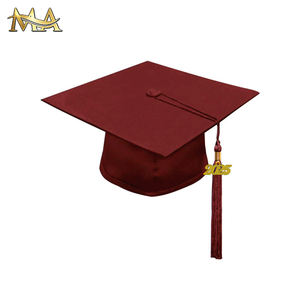 Casquette de graduation unisexe abordable pour adulte avec pompon Année Charm Impression personnalisable OEM ODM Graduation Hat Colors <span class=keywords><strong>Opinion</strong></span> - Product Image 4