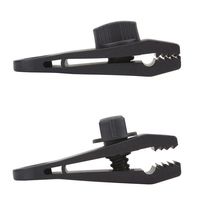Clip de fixation robuste pour tente extérieure, pince de fixation coupe-vent pour bâche, boucle à balle pour corde de maintien, accessoires de tente