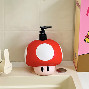 Bouteille à presser en forme <span class=keywords><strong>de</strong></span> champignon Mario <span class=keywords><strong>de</strong></span> <span class=keywords><strong>dessin</strong></span> <span class=keywords><strong>animé</strong></span>, avec un design ressemblant à la figurine <span class=keywords><strong>de</strong></span> <span class=keywords><strong>Mickey</strong></span>, pour désinfectant pour les mains et gel douche - Product Image 2