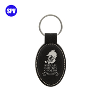 Laser-Gravur Blanko PU-Leder Schlüsselanhänger - Individuelles Design Umweltfreundlich & Wasserdicht Langlebiger Schlüsselring mit Graviertem Logo