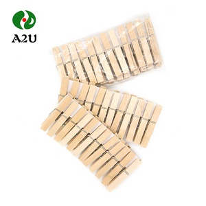 Bán Buôn Nhựa Dùng Một Lần Gỗ Tre Kẹp Quần Áo Chốt - Product Image 4