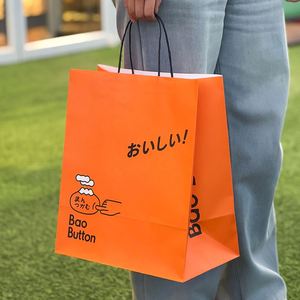 Sac d'emballage personnalisé en papier kraft biodégradable, recyclable, résistant à la graisse, pour la restauration rapide, les hot-dogs, les sandwichs, les hamburgers - Product Image 3