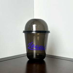 गुंबद ढक्कन के साथ डिस्पोजेबल स्पष्ट पालतू आइसक्रीम कप के साथ डिस्पोजेबल स्पष्ट पालतू आइसक्रीम कप यू आकार कप कस्टम 12 16 औंस - Product Image 5