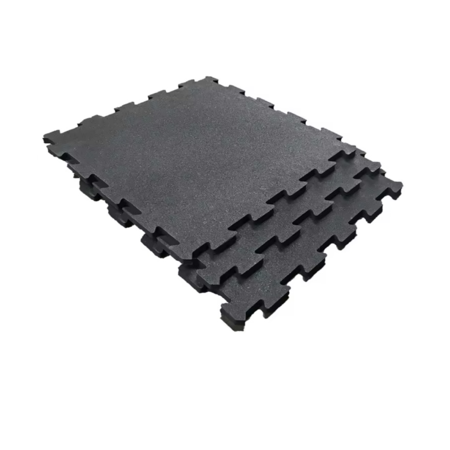 Высококачественная резиновая напольная плитка EPDM для занятий спортом в помещении