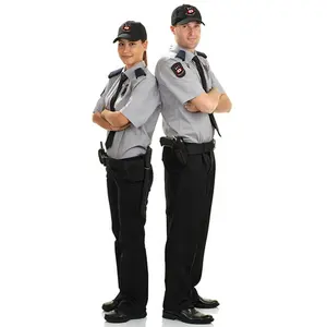 Venda quente OEM Personalizado Unisex Tactical Security Guard Oficial Uniformes