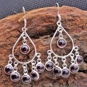 Lovely Women's Elegant Labradorite Larimar Handmade Gemstone <b>Earring</b> 925 Sterling Silver Jewelry Women <b>Drop</b> & Dangle <b>Earring</b> - Product Image 3