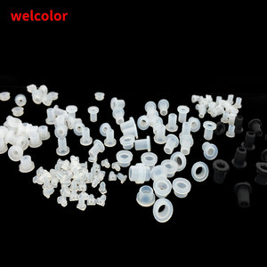 Tappi di Tenuta in Gomma Siliconica a T, Guarnizioni Protettive per Fori, Diametro Esterno/Interno 2.5 3 3.5 <span class=keywords><strong>4</strong></span> <span class=keywords><strong>4</strong></span>.5 5 5.5 6 7 8 10 mm - Product Image 4