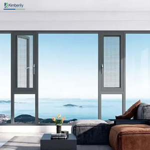 Nhà Máy Trực Tiếp 2025 Hot Bán Mới Cao Cấp Hợp Kim Nhôm Cửa Sổ Khung Thời Trang Tiết Kiệm Năng Lượng Cửa Sổ Giảm Tiếng Ồn - Product Image 5