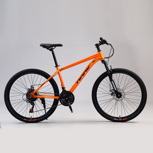 Vélos de montagne à cadre en acier au carbone antichoc à 21 vitesses de 26 <span class=keywords><strong>pouces</strong></span> avec frein à disque, vélo de montagne pour adultes Blake <span class=keywords><strong>rose</strong></span> - Product Image 2