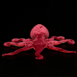 Peluche de Pulpo de Simulación Rojo, Suave, Realista, de Agua Profunda, para Niños y Niñas, Personalizable - Product Image 4