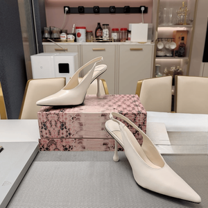 Zapatos de Tacón Jimmy para Mujer, Modernos, con Punta en Pico, Diseño Slingback, Elegantes, sin Talón, Ideales para Fiestas Nocturnas y Citas - Product Image 6