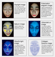 Beauty Salon AI Skin Analyzer 12 Spectrum Comprehensive Skin Care Analysis and Diagnosis with Intelligent Product