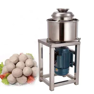 Electric Fast Speed Beef Chicken Fish Meat Ball Beating Beater Machine Meatball Fishball Beater Machine Meatball Pulping Machine