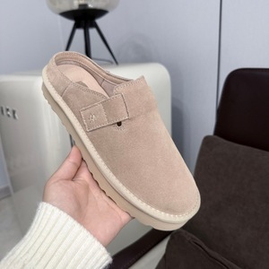 <span class=keywords><strong>Sandales</strong></span> décontractées pour femmes Uggs 2026 à semelle épaisse, style demi-chausson, bout fermé, plateforme, avec <span class=keywords><strong>fourrure</strong></span>, pour toutes les saisons - Product Image 3