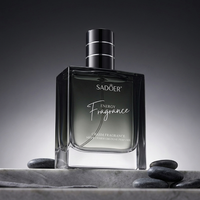 Parfum pour homme Hot Passion 55ml, senteur boisée Gulong, parfum de luxe en spray, parfum frais et envoûtant longue durée pour un usage quotidien
