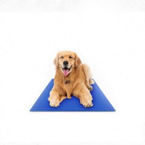 Tapis rafraîchissant pour chien, échantillon gratuit, extra large, activé par la pression, sans eau, sans électricité ni réfrigération. - Product Image 1