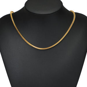 Cadenas de Acero Inoxidable Hechas a Mano al por Mayor de 2.5mm 3mm 4mm, Cadena Chapada en Oro de 18k, Accesorios para Fabricación de Joyería DIY, Collares - Product Image 5