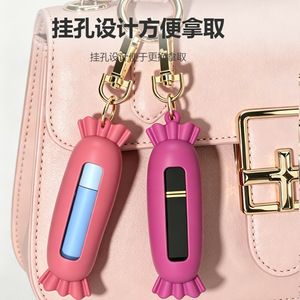 <b>Sweet</b> Silicone Lipstick Case With Ruffles Portable Lipstick <b>Bag</b> Protective Cover For All Seasons - Product Image 1