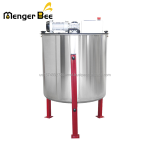 Extracteur de miel électrique radial automatique Dadant Menger Bee 12 cadres, construction en acier inoxydable, haute capacité 550W - Product Image 3