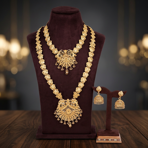 Wholesale 14K 18K 24K Gold Filled Traditional & Wedding <b>Long</b> Combo Jewelry Set, Forming Combo <b>Necklaces</b> Set, Fashion Jewelry Set - Product Image 2