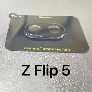 Protecteur d'écran de caméra nouveau Flip <span class=keywords><strong>5</strong></span> protecteur d'objectif de caméra couvercle d'objectif arrière en verre trempé pour Samsung Galaxy Z Fold <span class=keywords><strong>5</strong></span> - Product Image 2