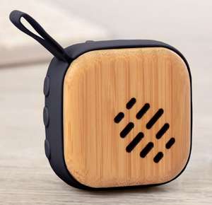 Haut-parleur Bluetooth portable X26 en bambou, directement de l'usine, avec un haut-parleur de 52 mm, idéal pour le camping en plein air, les voyages et la maison - Product Image 1