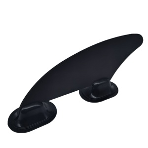 Aileron latéral de SUP à profil bas de 4 pouces pour planche à pagaie <span class=keywords><strong>gonflable</strong></span>, aileron de remplacement pour eaux peu profondes, accessoires de skeg en nylon pour planche de surf - Product Image 1