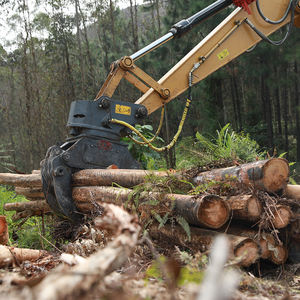 Maquinaria Forestal, Garra para Troncos Xuvol 150P con Rotación Hidráulica de 360 Grados para Excavadora - Product Image 1