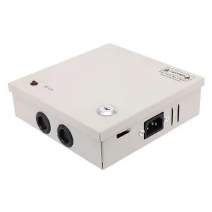 5A 10A 20A 30A 40 ampères Smps alimentation à découpage métal 12V 24V caméra boîtier d'alimentation pour CCTV