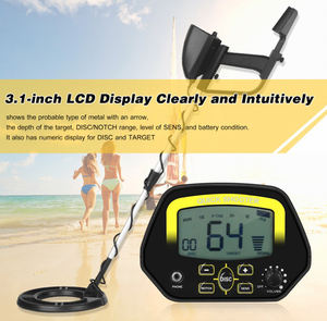 MD-4060 المهنية المعادن كاشف كاشف ذهب تحت أرضي عالية دقة المعادن مكتشف ماء البحث لفائف الباحث الكنز - Product Image 3