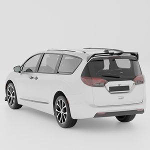 Alerón Trasero para Techo Compatible con Chrysler Pacifica 2017-2026, Accesorios, Estilo Deportivo Negro Brillante, Alerón Adicional para la Parte Superior del Portón Trasero - Product Image 2