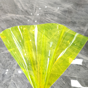 <span class=keywords><strong>9</strong></span> Pezzi di Pellicola Trasparente in PVC 21cmx30cm, Colore Solido Fluorescente, Impermeabile per Fiocchi per Capelli, Orecchini e Artigianato - Product Image 5