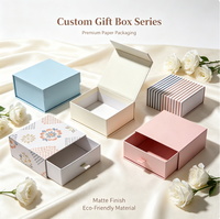 Boîtes cadeaux personnalisées, boîtes à tiroir, boîtes d'emballage, boîtes de style livre, boîtes avec couvercle et base, boîtes d'emballage en papier