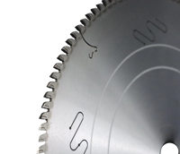 Mata Gergaji Industri TCT Tungsten Carbide 300mm, Cakram Tahan Panas untuk Pemotongan Chipboard, Sangat Cocok untuk Gergaji Meja Geser