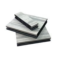 Plancher de terrasse extérieur en WPC pour piscine, terrasse, planche en bois-plastique co-extrudé