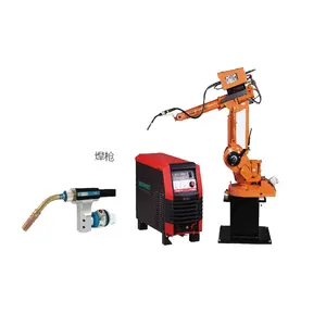 6 Axis Industrial Robot Chinese Supply Integrator With Welding Torch And Welding Machine For Arc/Mig Welding