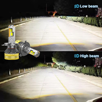 Faro LED de coche de 240W de fábrica 50000LM bombillas Led para coche faro H1 H4 H7 H8 H11 9005 9006 9007 bombilla de faro LED de coche