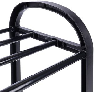 4 lớp nhiệm vụ nặng nề trong nhà/ngoài trời giá giày đa chức năng kệ giày thường vụ thiết kế với sắt/Nhựa Giày kệ - Product Image 5