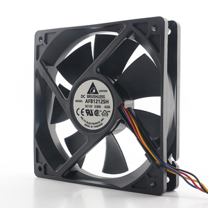 Delta 24V 48V DC 12V 0.80a AC EC 12025 120x120x25mm 12cm 4-wire PWM điều khiển nhiệt độ biến tần bóng AFB1212SH-6J26 Quạt làm mát - Product Image 1