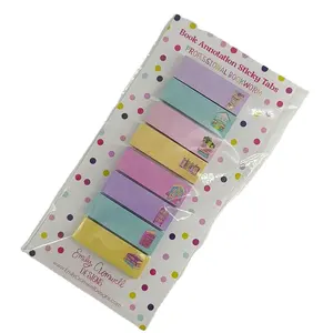 Customizable Cute Transparent PU Memo Pad Organization Sticky Note Pads with Loose Leaf Magnetic Sticky Notes for Stationery