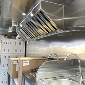 Fábrica al por mayor diseño Simple móvil Pizza Hot Dog Cart New Condition Food Trailer para camión CE certificado para dulces - Product Image 4