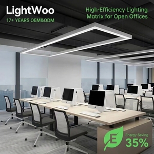 Lampada Lineare LED High Bay Lightwoo in Alluminio a Collegamento Rapido Gap<0.2 UGR<16, Lampadario Sospeso per Ufficio, Showroom, Hotel, Palestra - Product Image 4