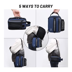 Boîte à lunch souple <span class=keywords><strong>extensible</strong></span> portable de couleur personnalisée, étanche, pliable, sac isotherme pour les voyages, les pique-niques et le travail - Product Image 4