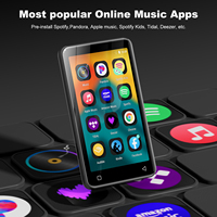 Pemutar Musik Digital dengan Layar Sentuh 1080p Musik Kristen Wifi Unduh Lagu Video Layar Sentuh Pemutar MP3 Pintar