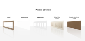 Cornice in Legno Fatta a Mano per il Primo Anno del Bambino, Decorazione da Parete Creativa, Souvenir per <span class=keywords><strong>Ricordi</strong></span> del <span class=keywords><strong>Neonato</strong></span> - Product Image 2