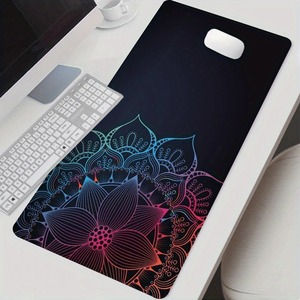 Vibrant Gradient Mandala Design Stylish Cool PC Gaming Mouse Pads Gamer Mats Teclado Pad Mat <strong>Laptop</strong> Office Carpet 900X400 - Product Image 5