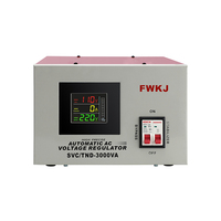 Régulateurs/Stabilisateurs de Tension Automatiques Muraux Monophasés 1kVA 2kVA 3kVA 5kVA 8kVA 10kVA à Moteur Servo, Vente Directe Usine