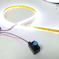 Mini gradateur de bouton LED manuel basse tension 0-10V DC PWM contrôleur de lumière de gradation avec interrupteur de commande rotatif certifié ROHS
